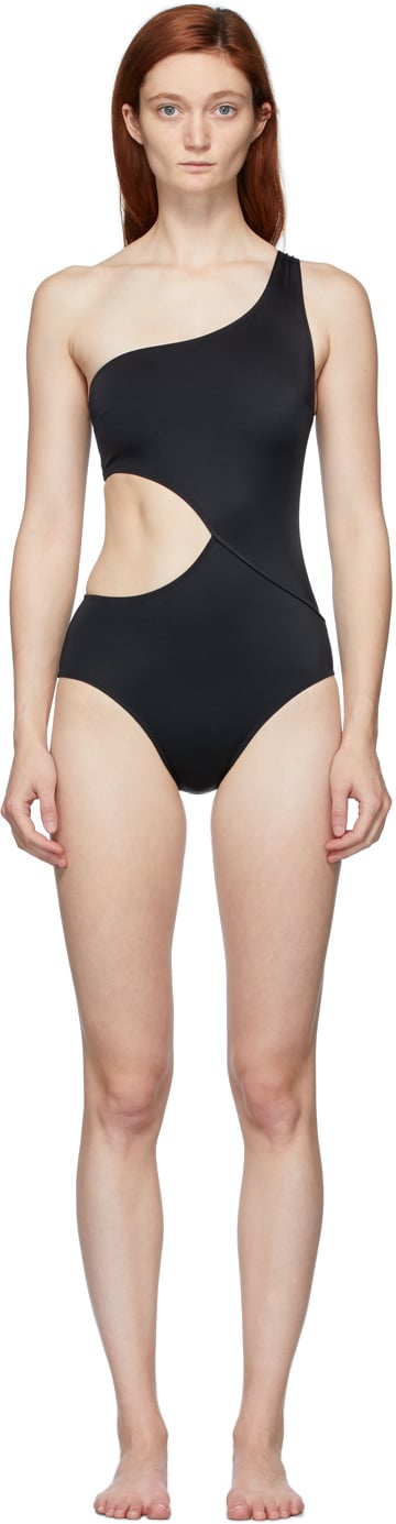 Solid and striped hotsell claudia one piece