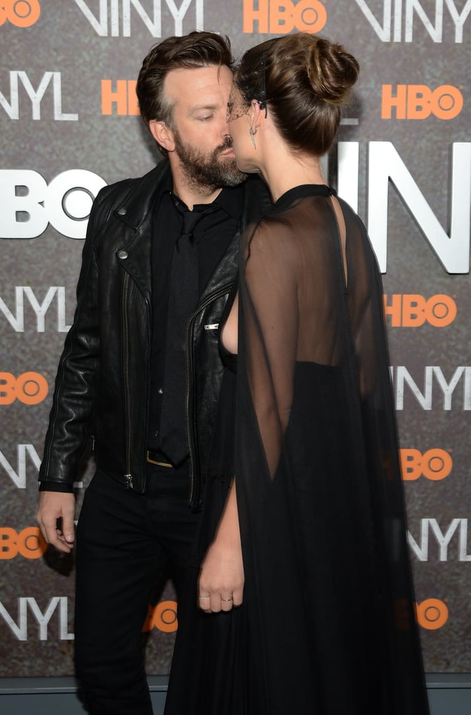 Olivia Wilde and Jason Sudeikis at Vinyl NYC Premiere