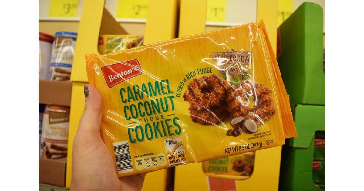 Benton's Caramel Coconut Fudge Cookies Best Aldi Snacks POPSUGAR