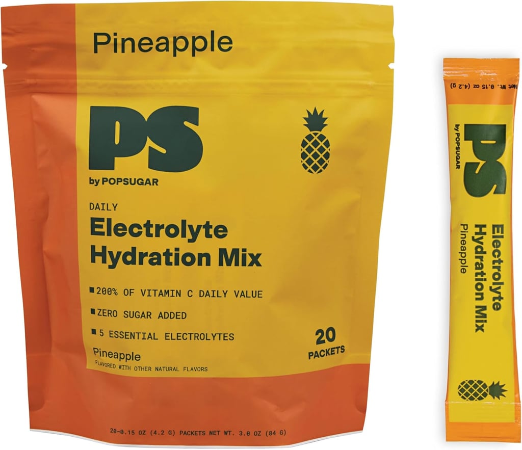 PS Electrolyte Hydration Drink Mix Packets – Pineapple
