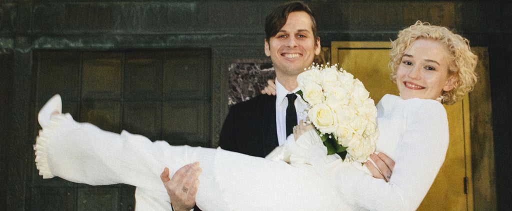 Julia Garner's Danielle Frankel Wedding Pantsuit