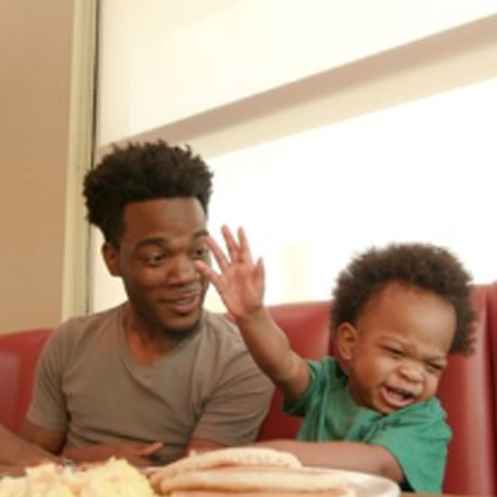 Denny's Viral Video of Baby Boy Talking to His Dad