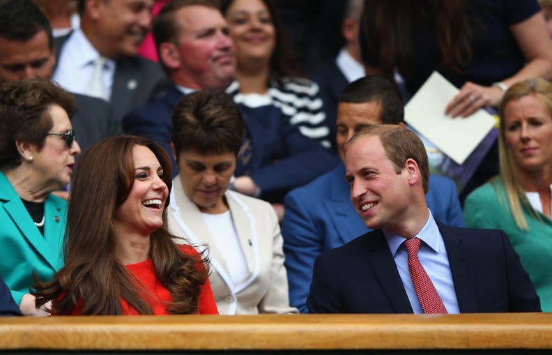 Kate and Will at Wimbledon 2015