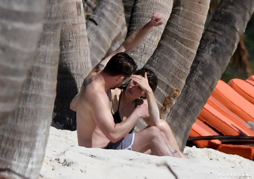 Justin Timberlake and Jessica Biel in the Caribbean 2016