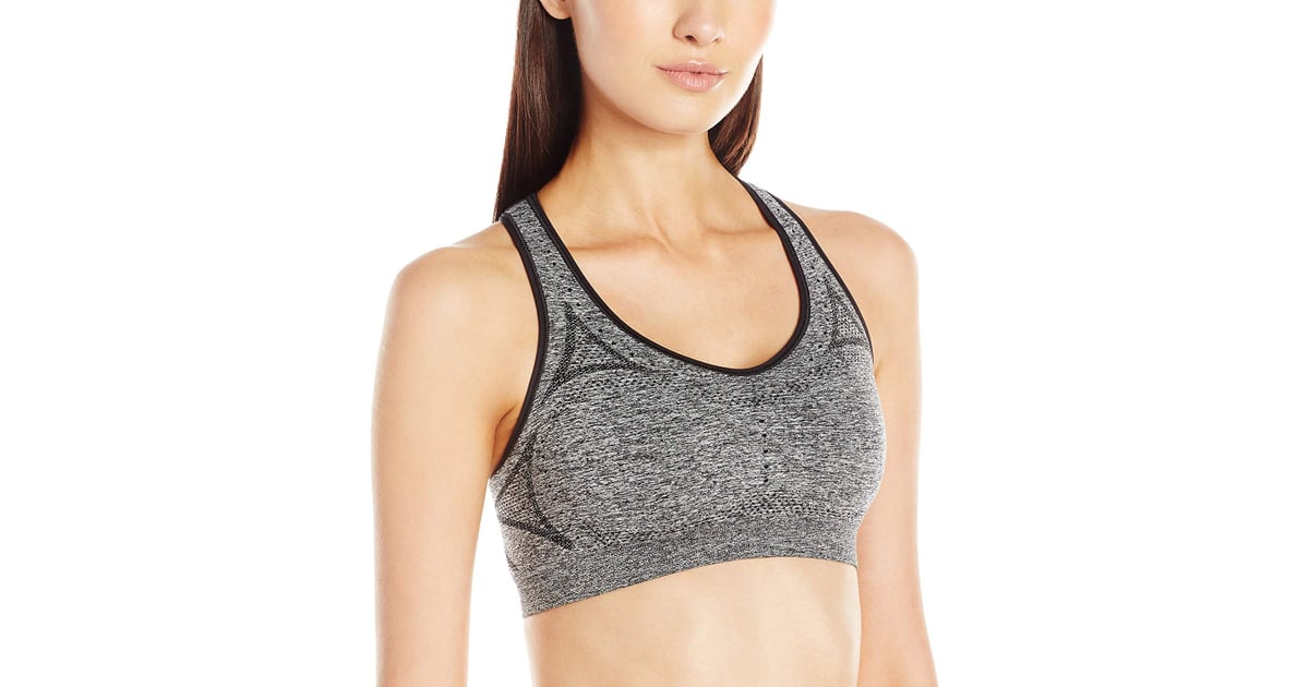 Hanes Sport Women's Seamless Racerback Sports Bra Smoothing Sports