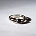 Black Stone Engagement Rings