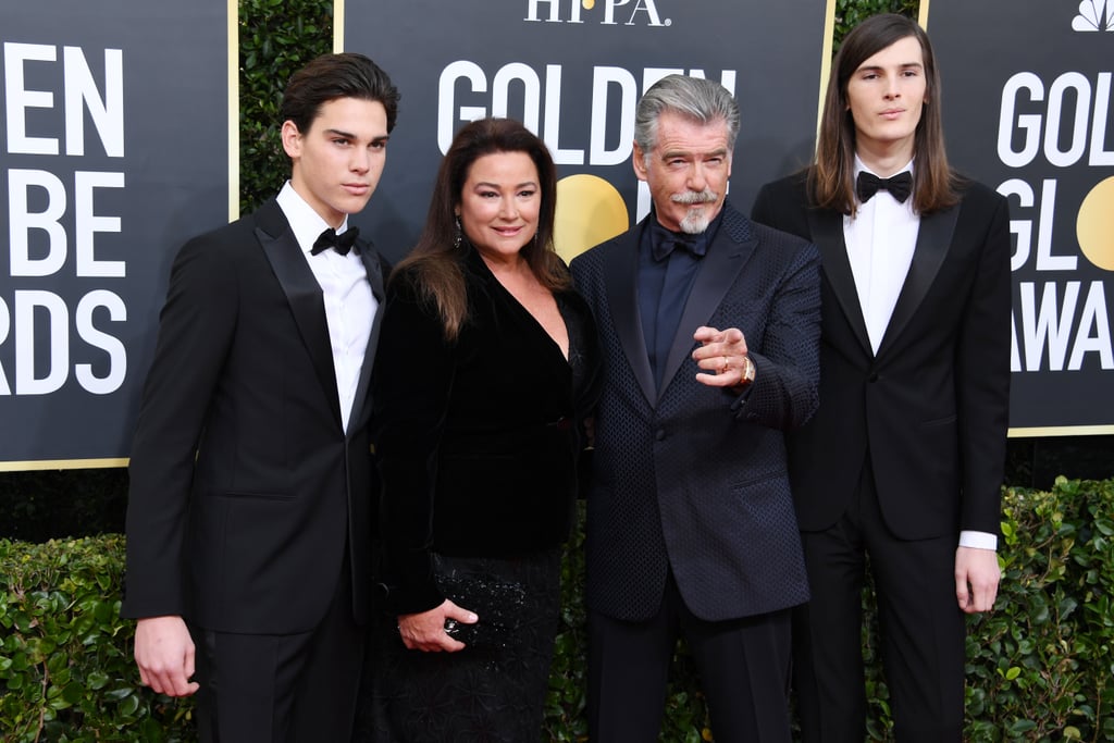 Dylan Brosnan at the 2020 Golden Globes