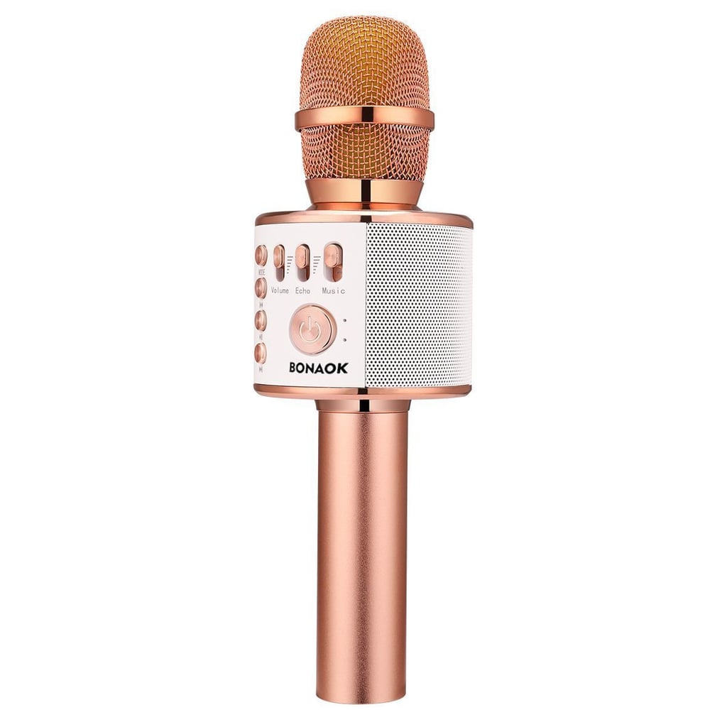Bonaok Wireless Bluetooth Karaoke Microphone Tech Gifts For Men Under
