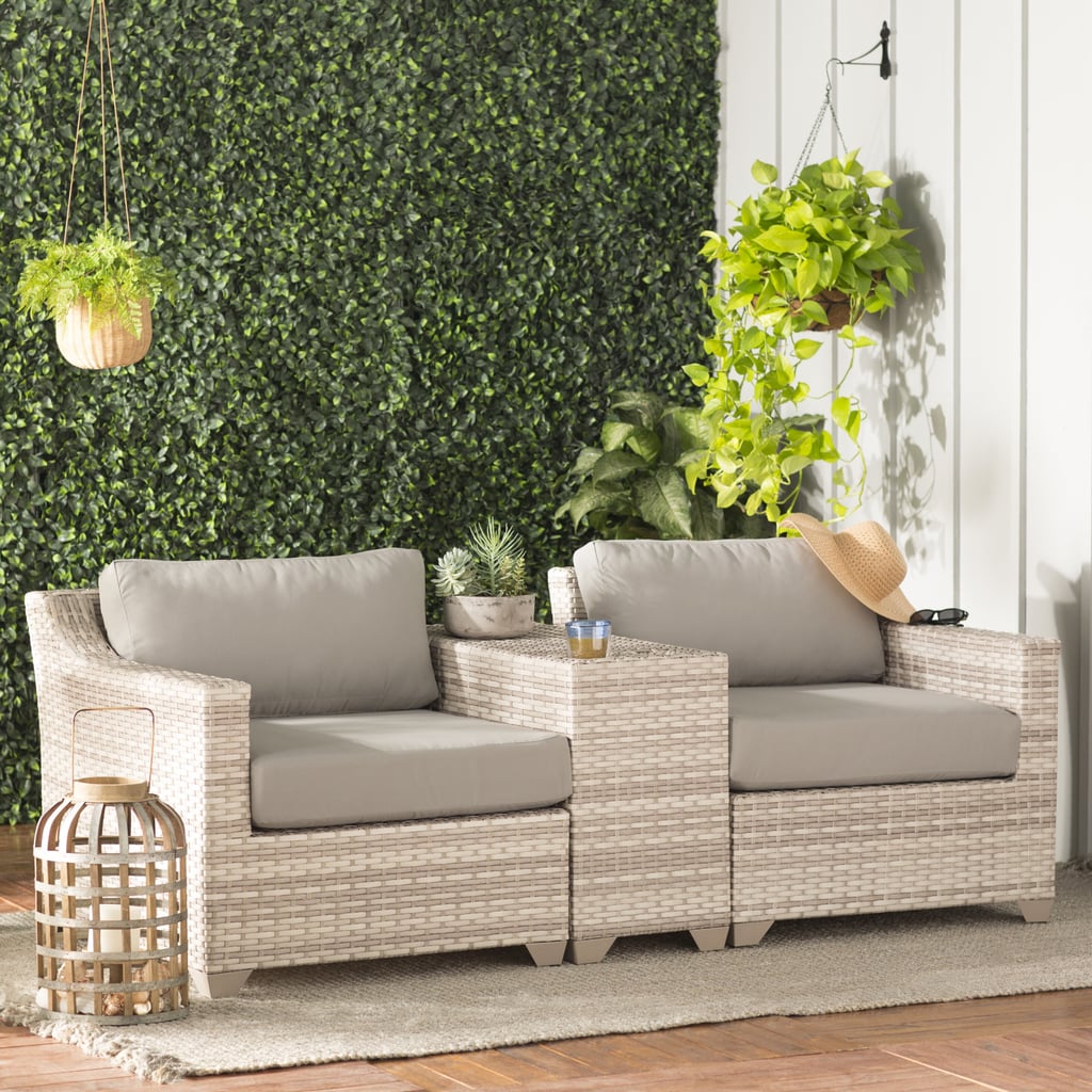 Falmouth 3 Piece Rattan Seating Group with Cushions