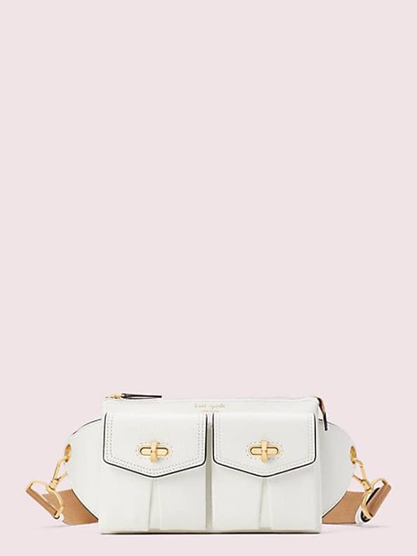 Kate spade white on sale sling bag