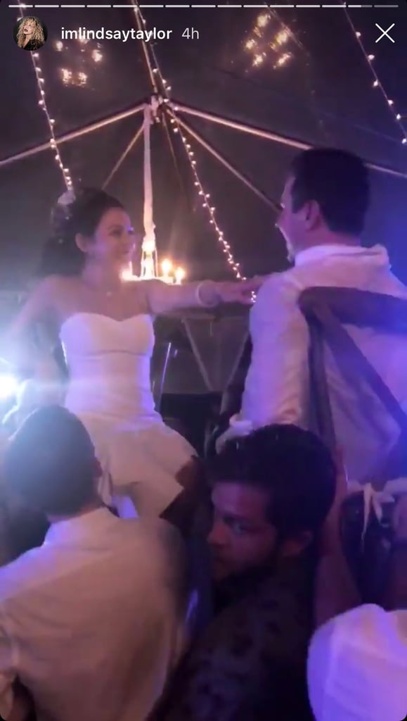 Janel Parrish and Chris Long Wedding Pictures