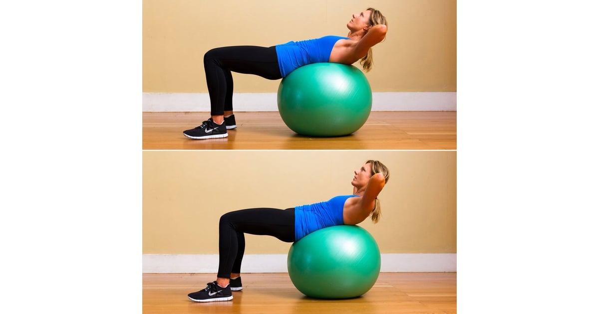 Stability Ball Crunch 