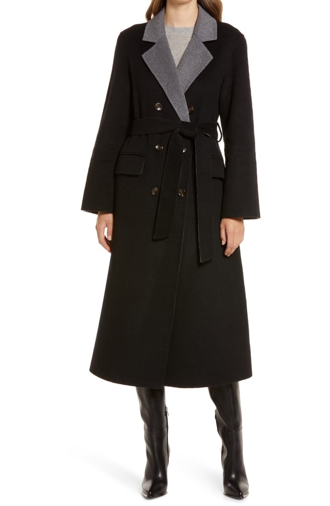 Nordstrom Belted Double Breasted Coat