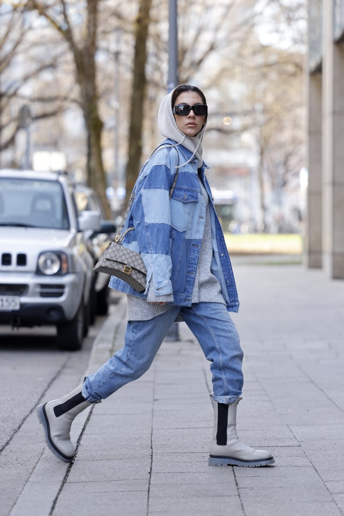 Chelsea-Boots Outfit Idea: Denim-on-Denim