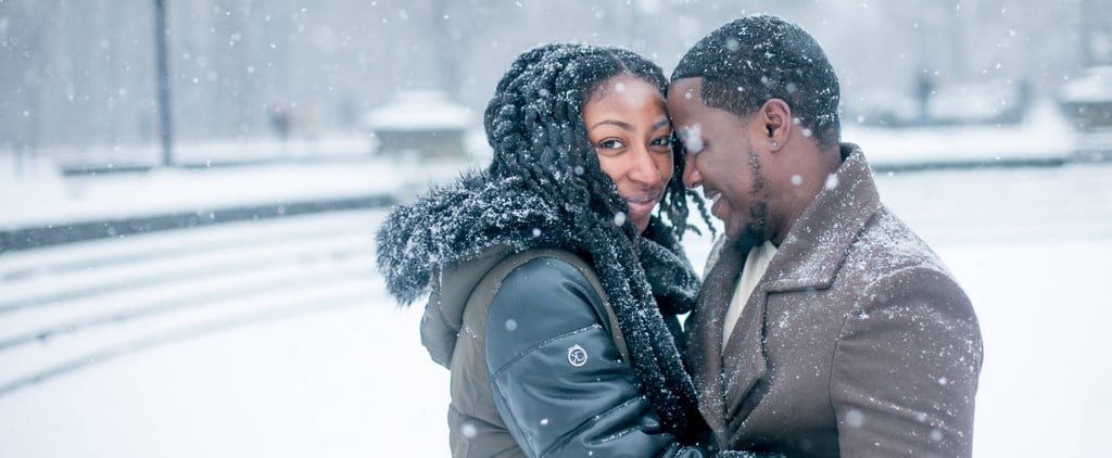Snowy Engagement Shoot in New York