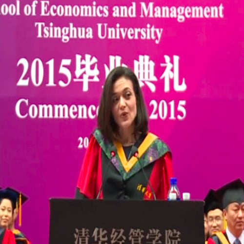 Sheryl Sandberg's Commencement Speech at Chinese College