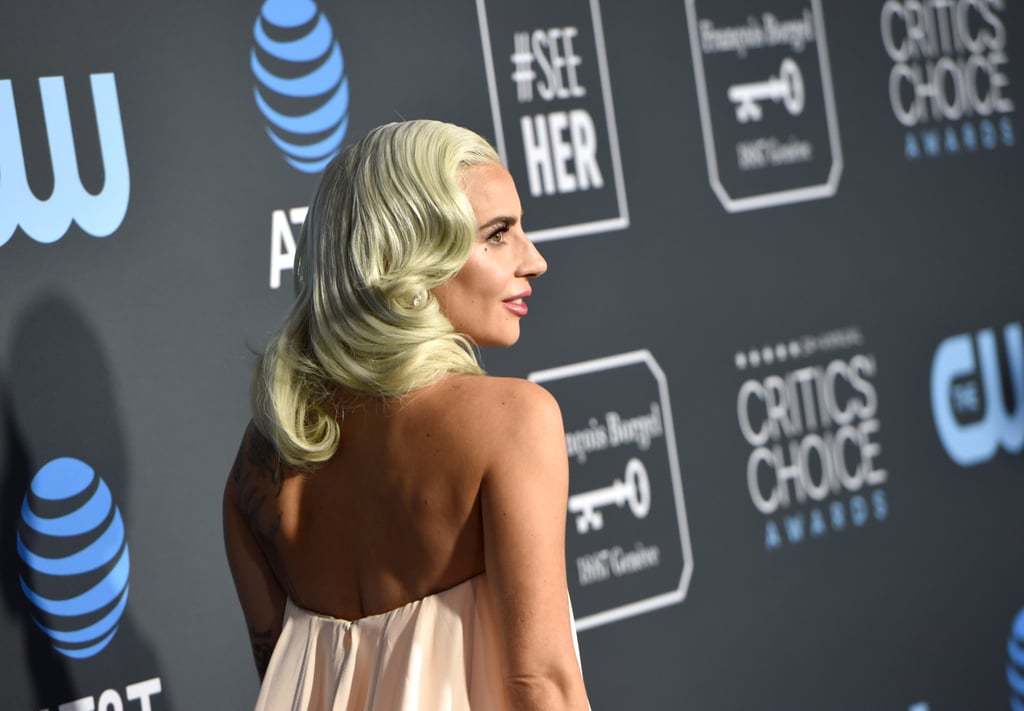 Lady Gaga at the 2019 Critics' Choice Awards