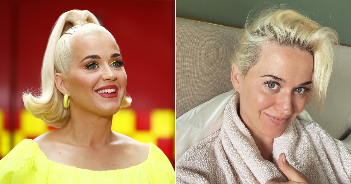 Katy Perry Without Makeup During Self-Isolation | POPSUGAR Beauty