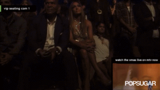 When J Lo was too focused on Beyoncé to show emotion.