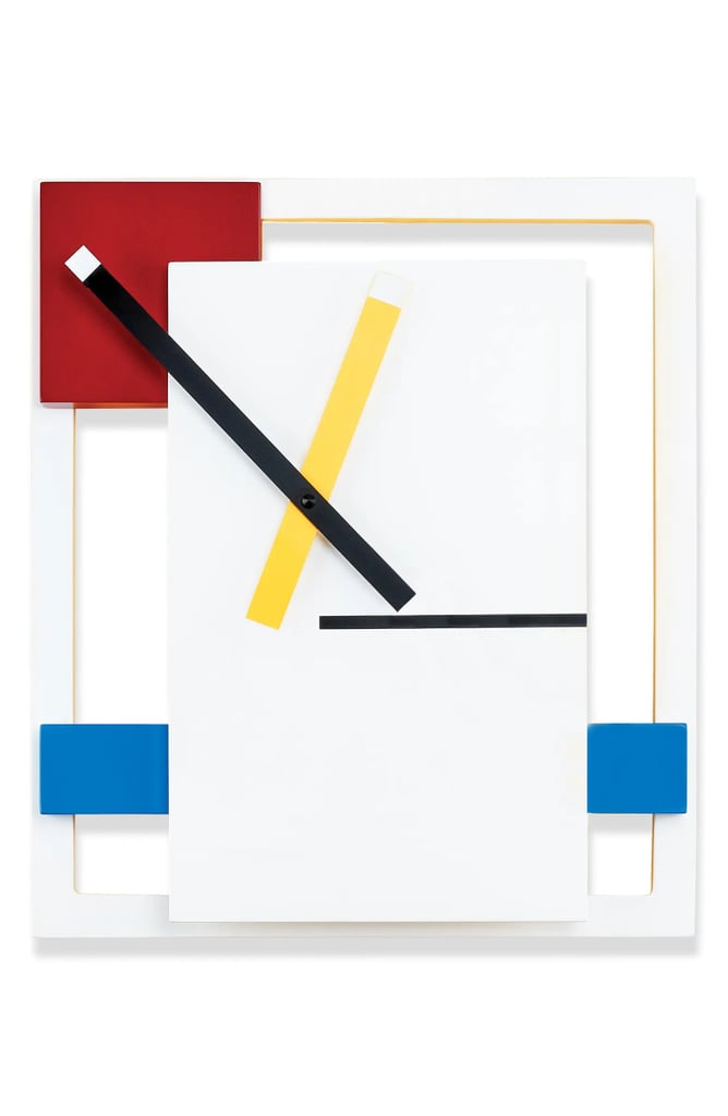 A Geometric Wall Clock: MoMA De Stijl Wall Clock