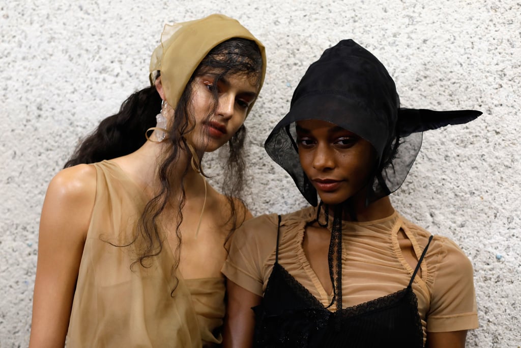 Backstage at Preen by Thornton Bregazzi