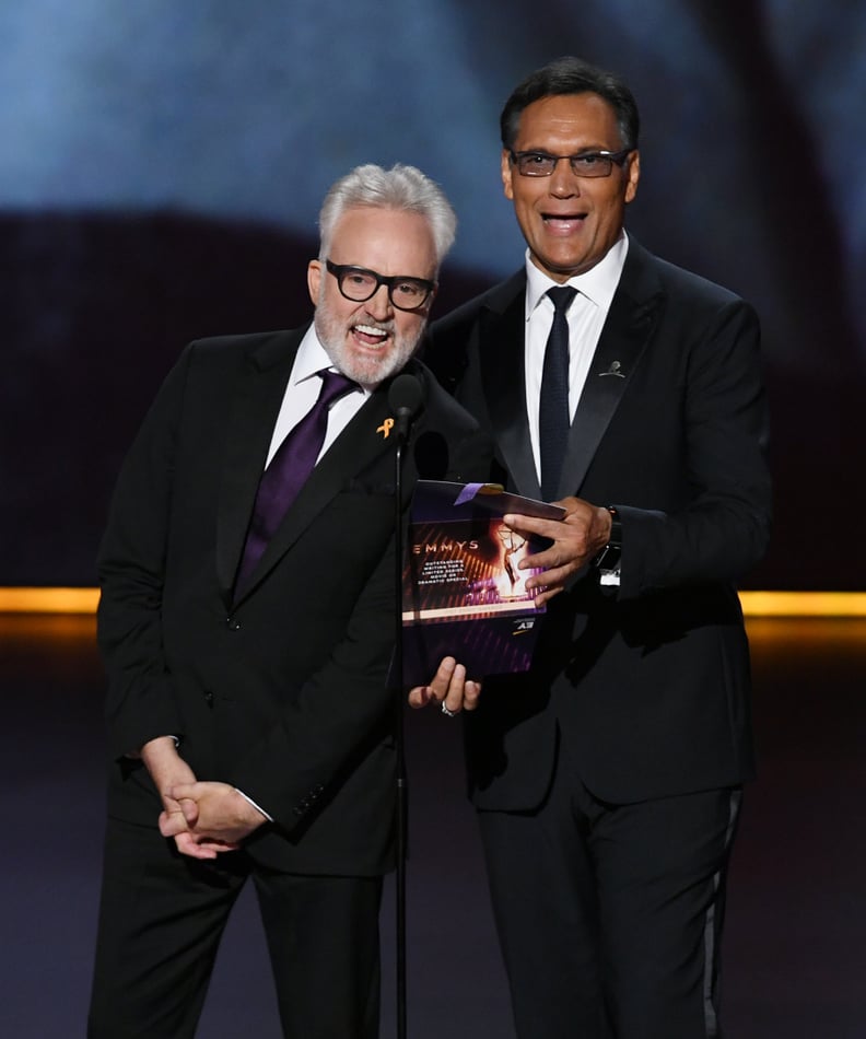 Bradley Whitford and Jimmy Smits at the 2019 Emmys