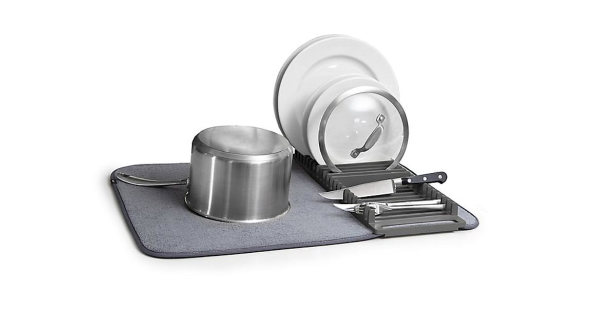 Drying Rack With Mat Best Most Practical Kitchen Products POPSUGAR
