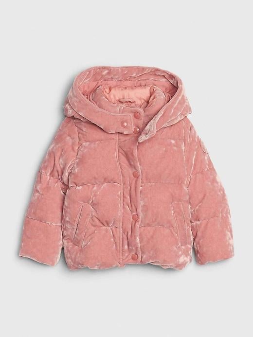 There is perhaps no texture that feels as quintessentially appropriate for Winter as velvet, so help little ones channel festive vibes in this Toddler ColdControl Max Velvet Puffer ($98).