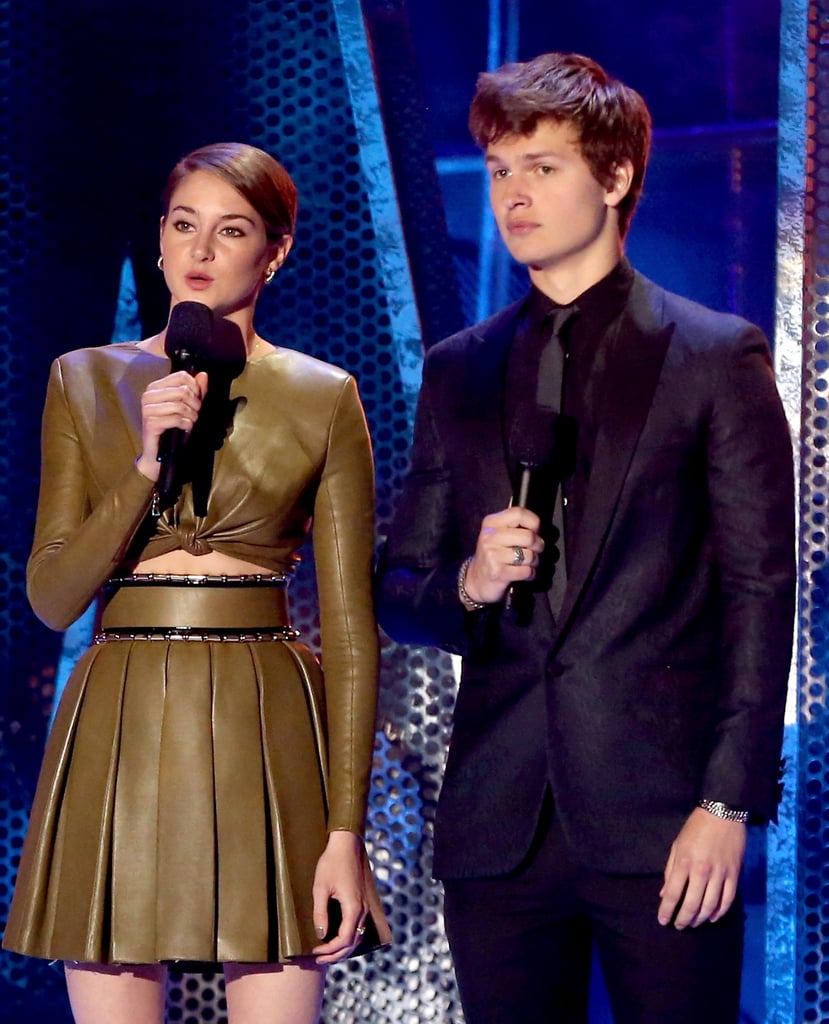 Shailene Woodley at the MTV Movie Awards 2014