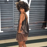 Halle Berry's Oscars Afterparty Dress Got Even Shorter and Hotter
