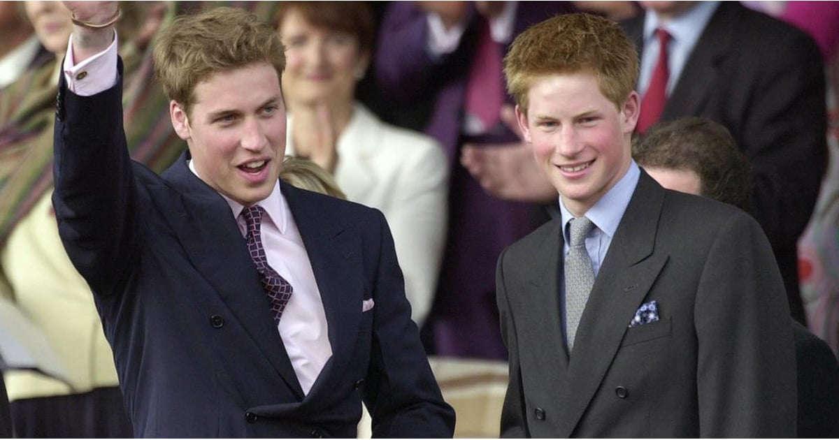 Prince William And Prince Harry Through The Years | Popsugar Celebrity
