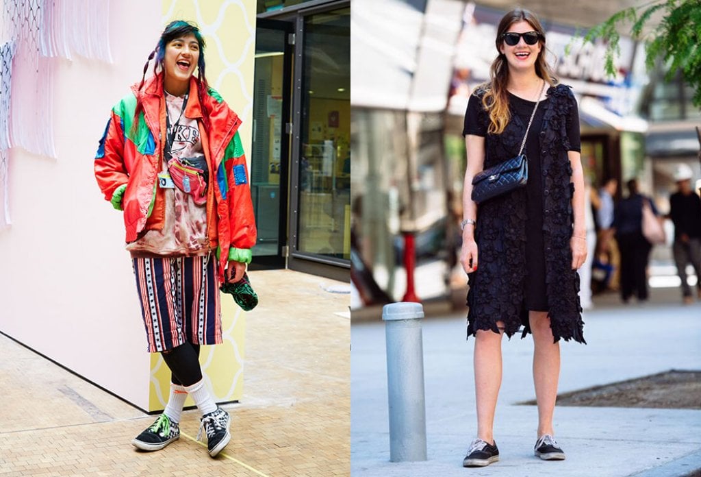 Left: Ayesha, studying Fine Art at Central Saint Martins
"I just want to share my art and music with the whole world!"
Right: Victoria, studying Design and Management at Parsons School of Design
"My boyfriend told me I was cool — I guess that’s my life made (laughs)!"