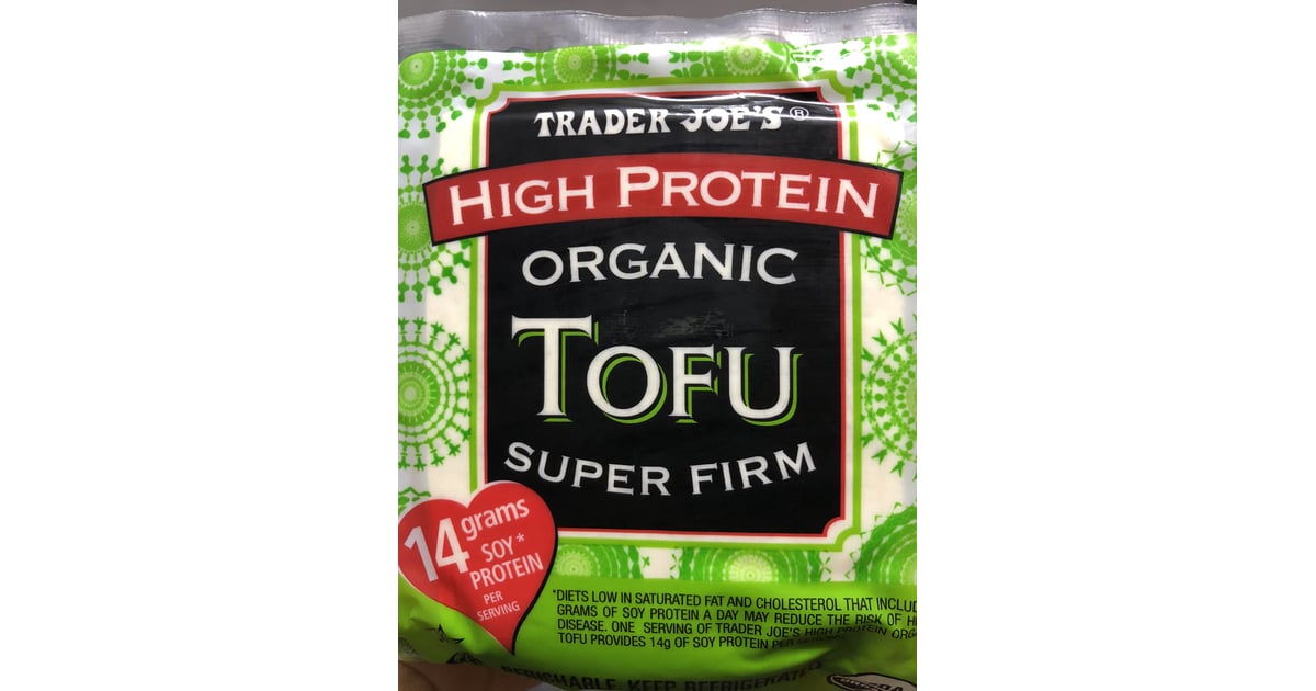 Tofu HighProtein Vegan Products From Trader Joe's POPSUGAR Fitness