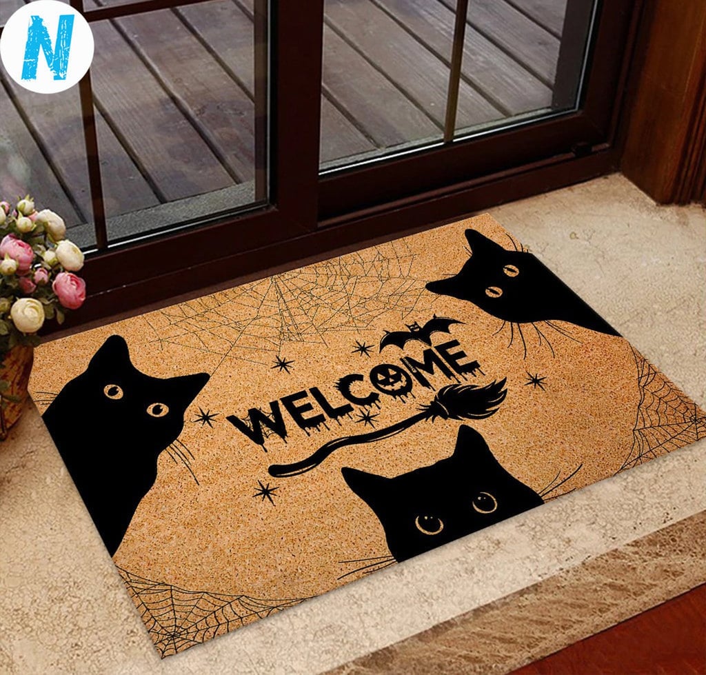 Halloween Doormats POPSUGAR Home