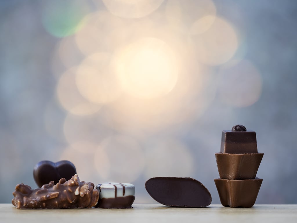 Sample chocolates.