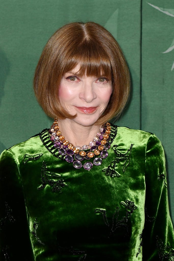 Anna Wintour at The Green Carpet Fashion Awards 2019