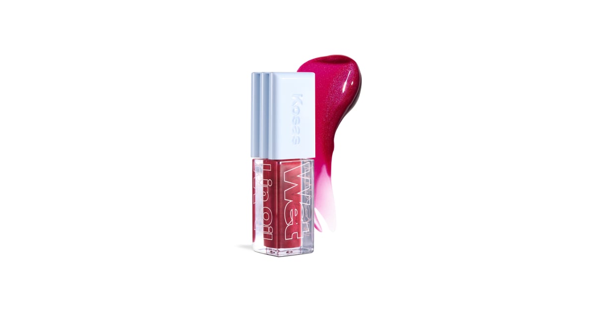 Kosas Wet Lip Oil Gloss in Fruitjuice Kosas Wet Lip Oil Gloss Review