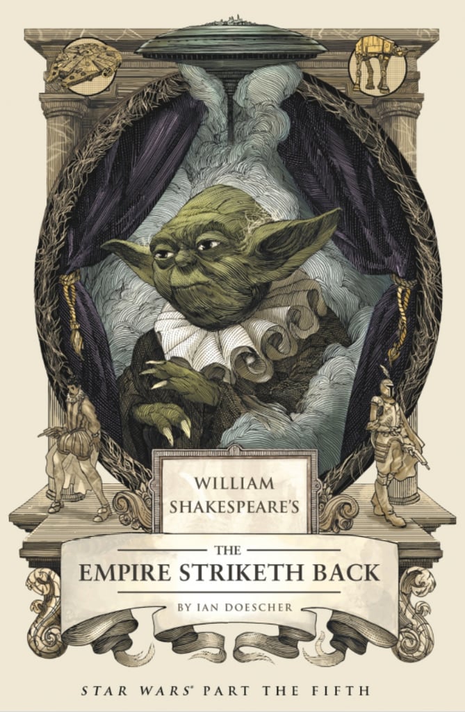 The second Shakespearean take on the Star Wars universe is The Empire Striketh Back ($15), which, just like the movie, opens on the snowy terrain of Hoth. Catch yourself up on the art of iambic pentameter through Ian Doescher's retelling of the George Lucas classic. Yoda, though, speaks exclusively in haiku, which feels very appropriate for the Master Jedi. Finally get in the head of R2-D2 and see how Han's scoundrel ways change with some rhythmic words.
Look for the follow-up to this prose wonder in July with The Jedi Doth Return. 
— Kelly Schwarze, associate editor