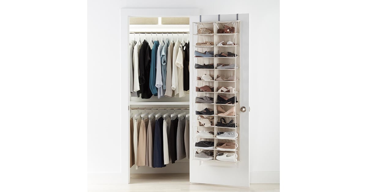 24-Pocket Over the Door Shoe Organizer