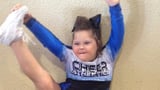 Cheerleader With Down Syndrome (Video)