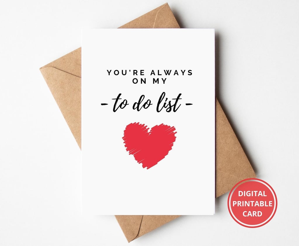 Dirty Valentine's Day Card Messages to Start Your Night Off Right