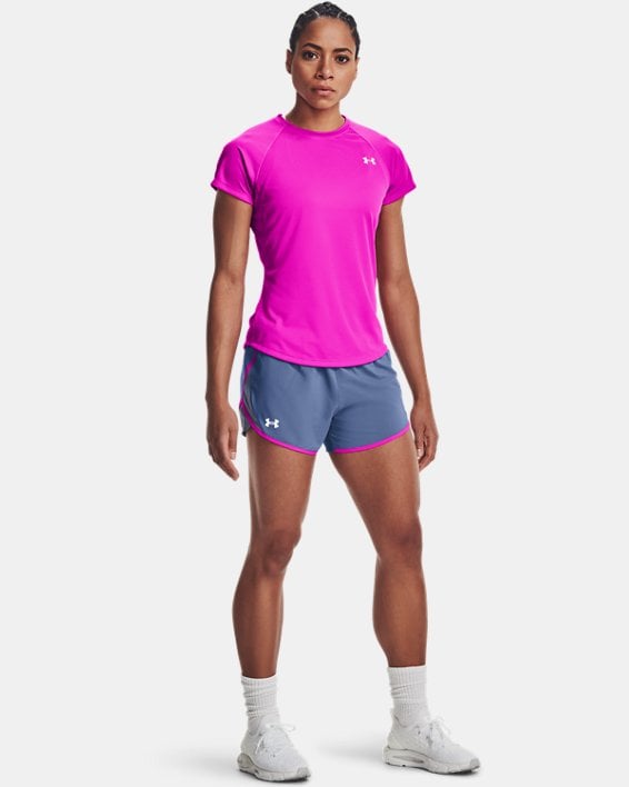 Under Armour Fly-By 2.0 Shorts and Tech Twist T-Shirt