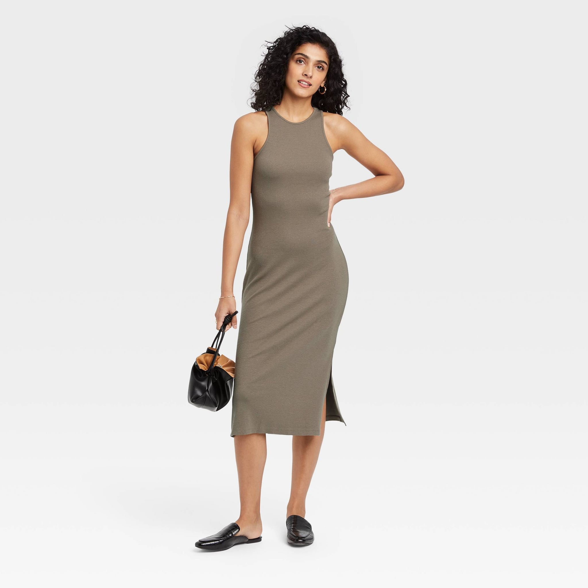 A New Day Sleeveless Ribbed Dress 