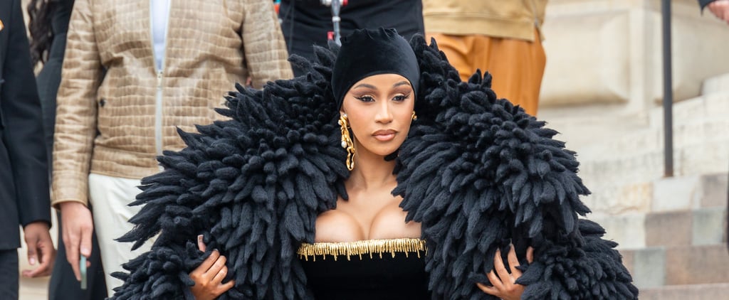 Cardi B's Schiaparelli Paris Fashion Week Look