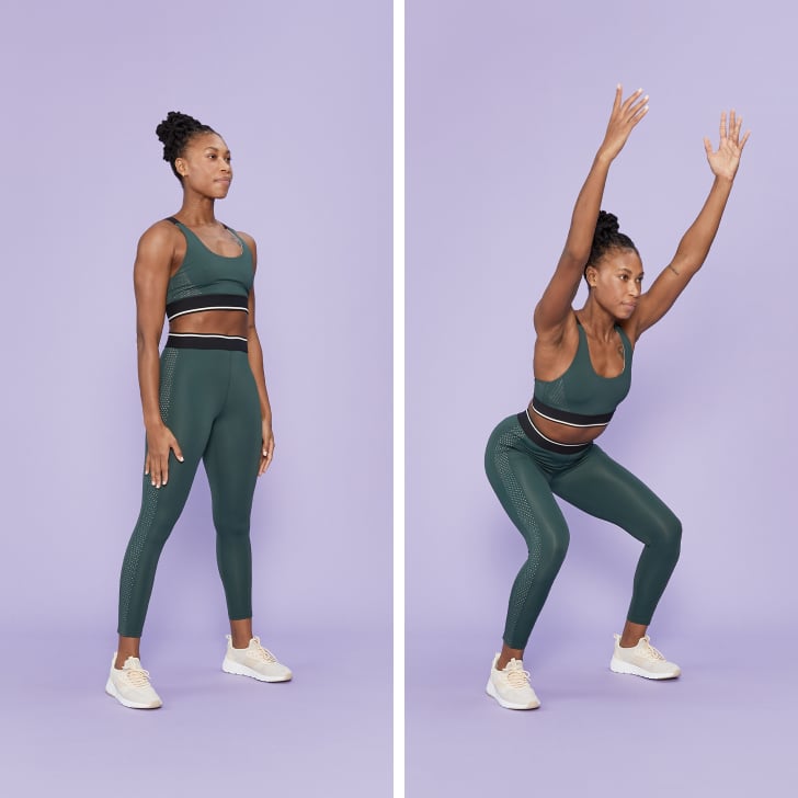 Air Squat | HIIT Workout For Weight Loss | POPSUGAR Fitness Photo 6