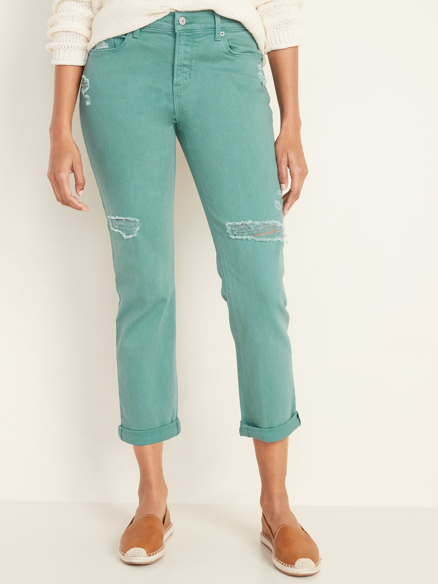 old navy two tone jeans