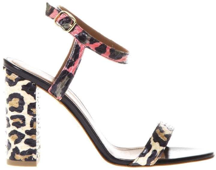 Malone Souliers Ladida 1 Sandals Multicolor Leopard Style