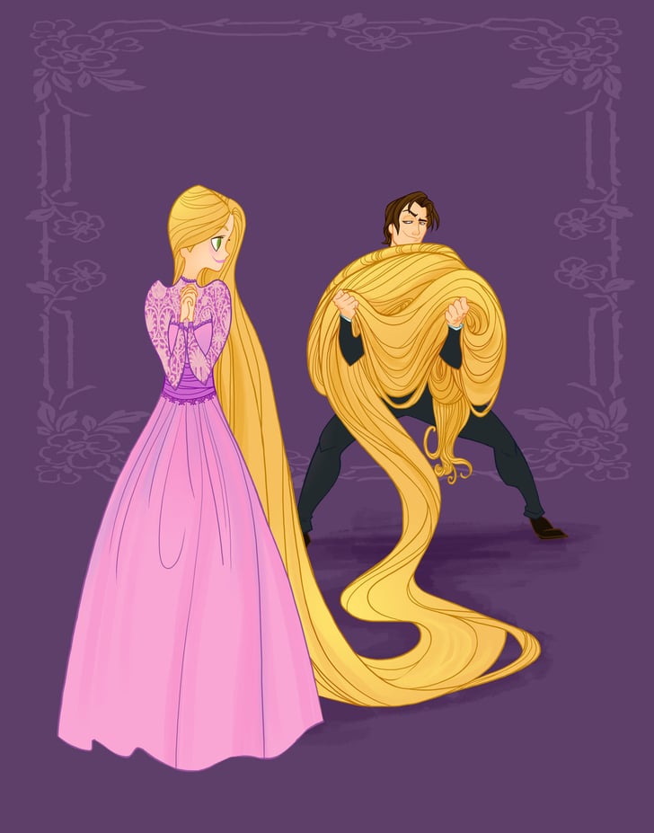 Prom Rapunzel Disney Princess Art Popsugar Love And Sex Photo 180