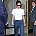 Victoria Beckham Flare Jeans at Fashion Week