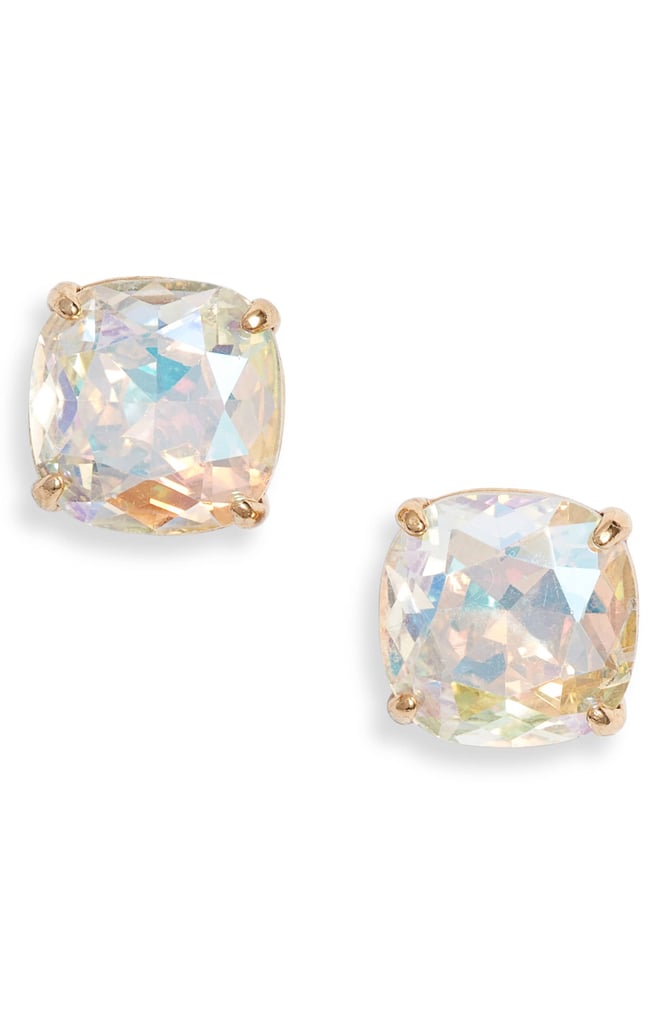 Kate Spade New York Glitter Stud Earrings | POPSUGAR Fashion